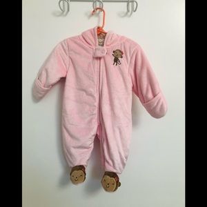 🆕Carter’s Brand New Girls Bunting With Hood